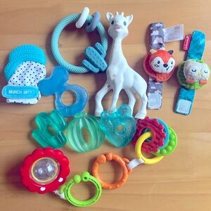 Baby Teething Toy Set
